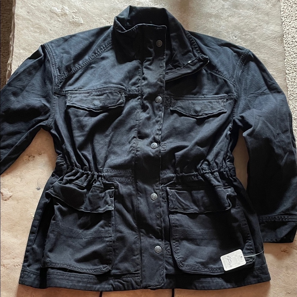 We The Free Black Utility Jacket